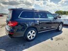 2017 Mercedes-benz Gls 450 4matic Черный vin: 4JGDF6EE3HA794372