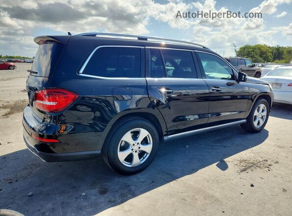 4JGDF6EE3HA794372 2017 MERCEDES-BENZ GLS Черный Задняя правая четверть