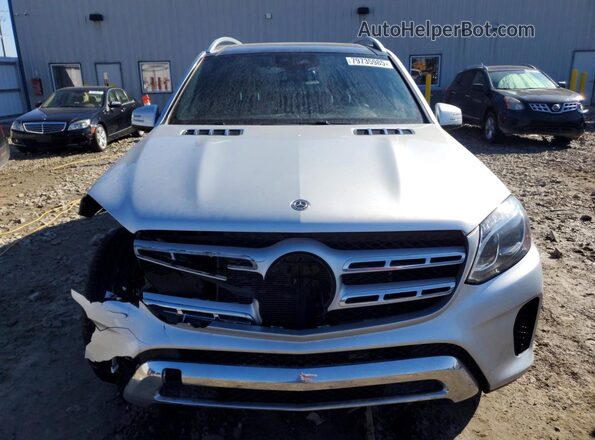 4JGDF6EE3KB212496 2019 MERCEDES-BENZ GLS Silver Widok z przodu