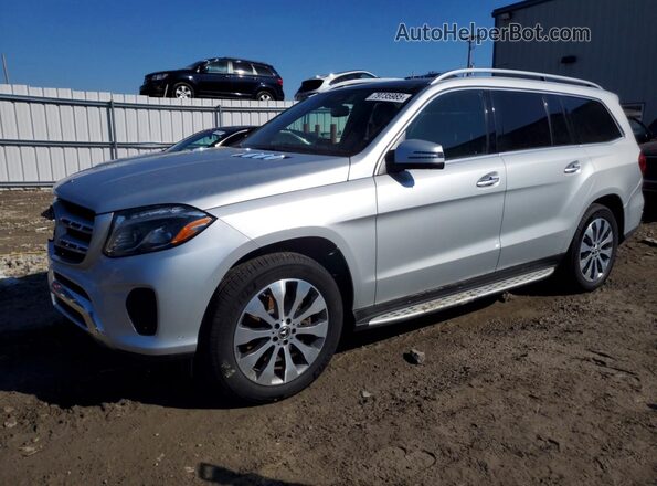 4JGDF6EE3KB212496 2019 MERCEDES-BENZ GLS Silver Przód lewy