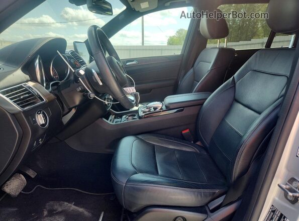 4JGDF6EE3KB235289 2019 MERCEDES-BENZ GLS Gray Front interior view