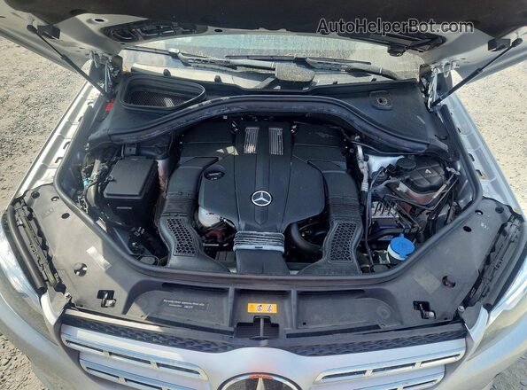 4JGDF6EE3KB235289 2019 MERCEDES-BENZ GLS Gray Engine compartment view