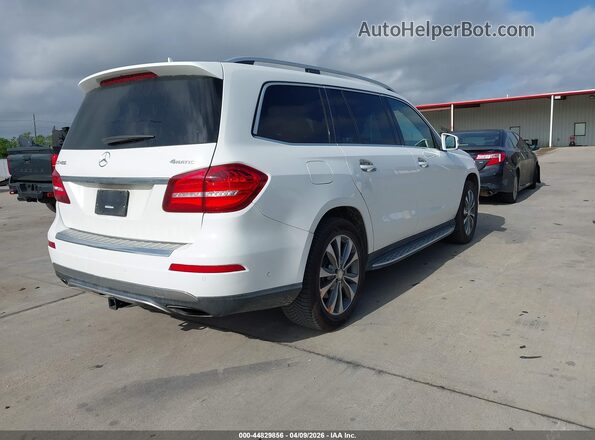 4JGDF6EE4HA883075 2017 MERCEDES-BENZ GLS 450 White Tył prawy