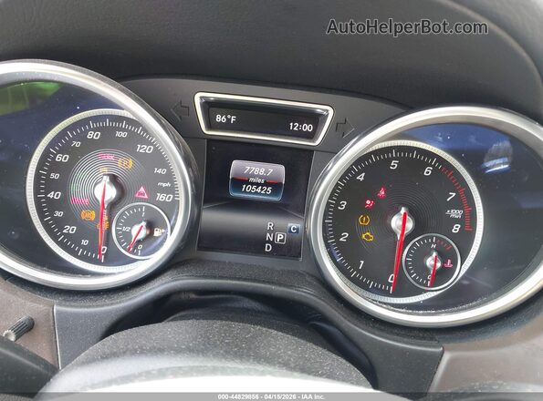 4JGDF6EE4HA883075 2017 MERCEDES-BENZ GLS 450 White Widok tylnych siedzeń
