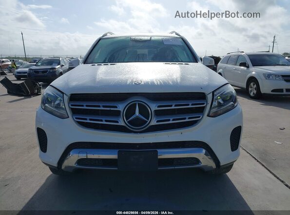 4JGDF6EE4HA883075 2017 MERCEDES-BENZ GLS 450 White Widok zestawu wskaźników