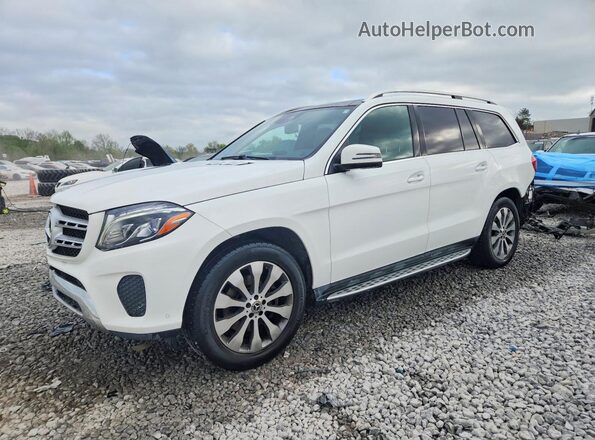 4JGDF6EE4JB022737 2018 MERCEDES-BENZ GLS White Передня ліва чверть