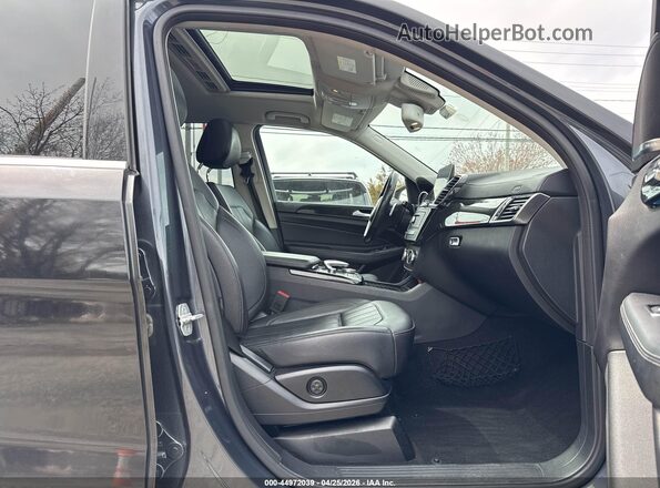 4JGDF6EE5HA752284 2017 MERCEDES-BENZ GLS 450 Black Вид салону спереду
