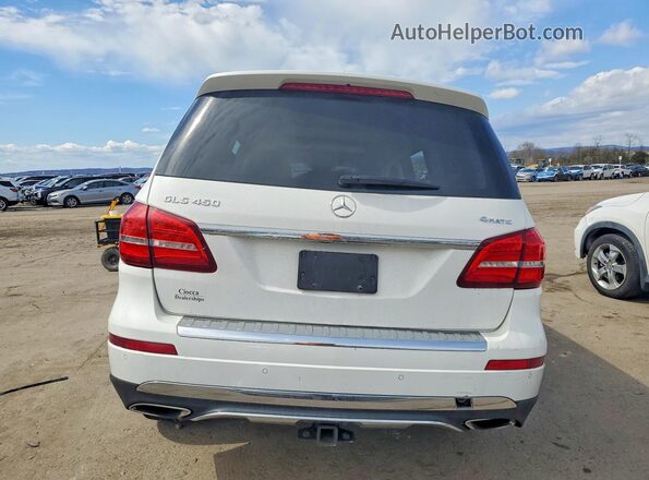 4JGDF6EE5KB236623 2019 MERCEDES-BENZ GLS Белый Вид сзади