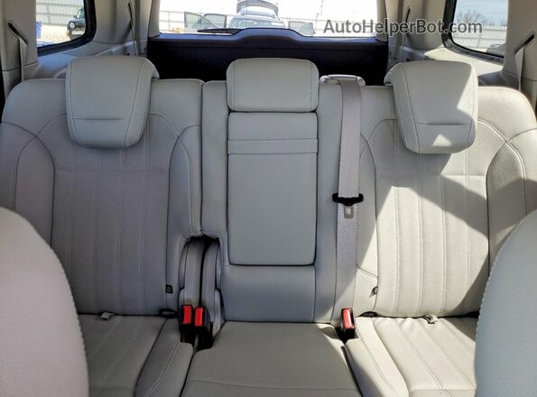 4JGDF6EE6GA658283 2016 MERCEDES-BENZ GL-CLASS Серебряный Вид задних сидений