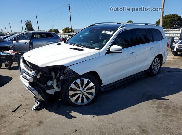 4JGDF6EE6JB070692 2018 MERCEDES-BENZ GLS White Передня ліва чверть