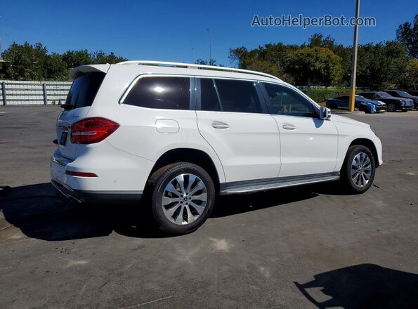 4JGDF6EE6JB070692 2018 MERCEDES-BENZ GLS White Задня права чверть