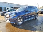 2018 Mercedes-benz Gls 450 4matic Blue vin: 4JGDF6EE6JB071843