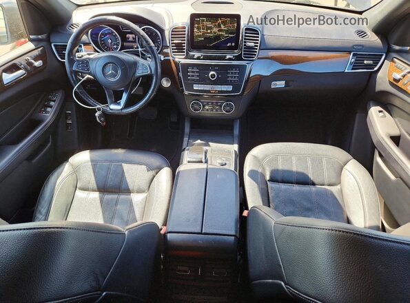4JGDF6EE7HA875231 2017 MERCEDES-BENZ GLS Gray Вид панелі приладів