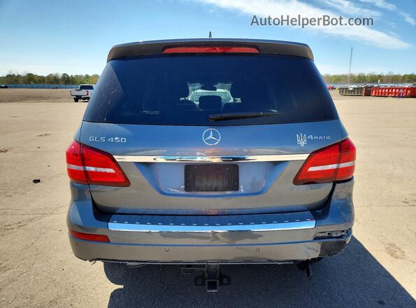 4JGDF6EE7HA875231 2017 MERCEDES-BENZ GLS Gray Вид ззаду