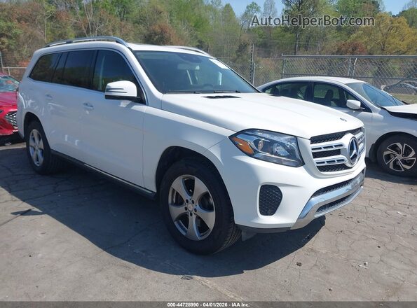 4JGDF6EE7HA888111 2017 MERCEDES-BENZ GLS 450 Белый Передняя правая четверть