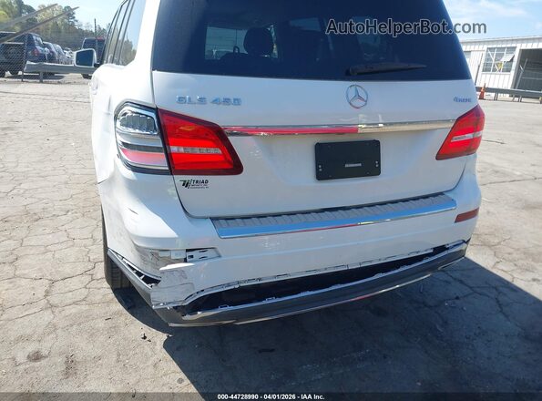 4JGDF6EE7HA888111 2017 MERCEDES-BENZ GLS 450 Белый Вид спереди