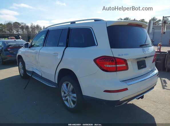 4JGDF6EE7JB067459 2018 MERCEDES-BENZ GLS 450 White Հետևի ձախ