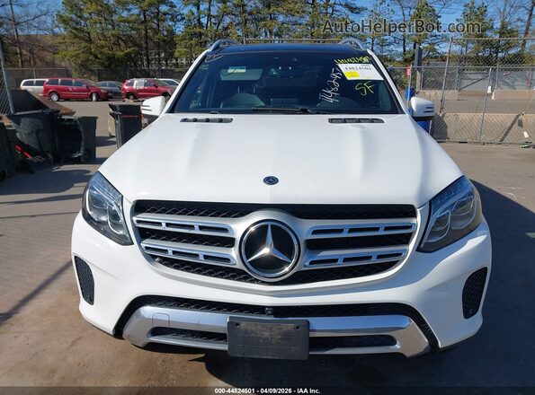 4JGDF6EE7JB067459 2018 MERCEDES-BENZ GLS 450 White Սարքավորումների վահանակի տեսք