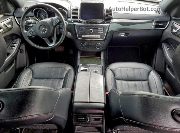 4JGDF6EE8KB230704 2019 MERCEDES-BENZ GLS Black წინა პანელის ხედი