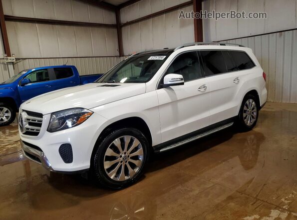 4JGDF6EE9JB109372 2018 MERCEDES-BENZ GLS White Przód lewy