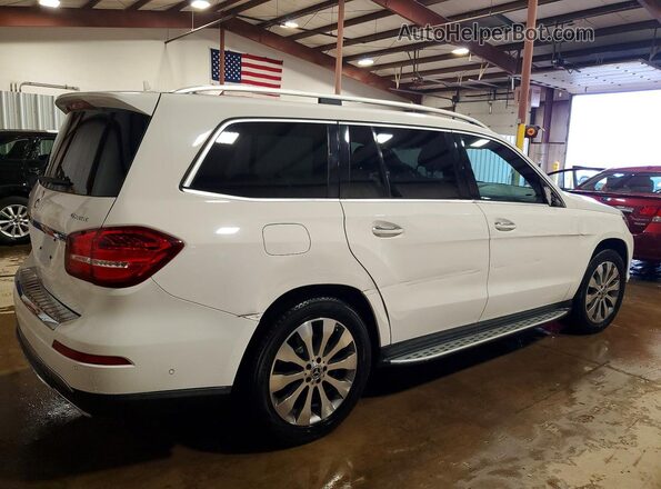 4JGDF6EE9JB109372 2018 MERCEDES-BENZ GLS White Tył prawy