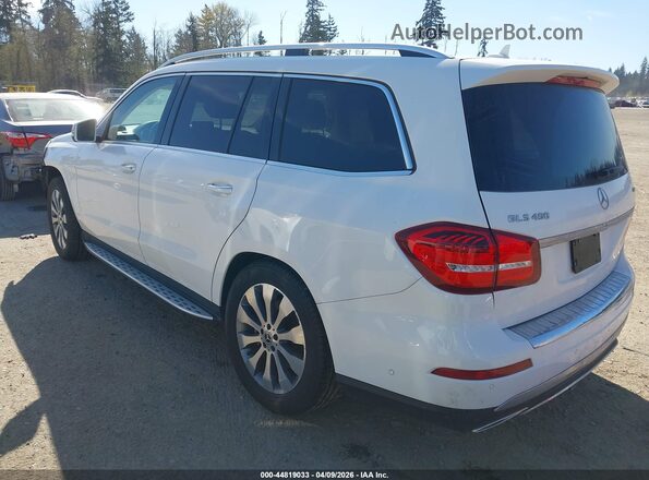4JGDF6EE9JB156773 2018 MERCEDES-BENZ GLS 450 White Tył lewy