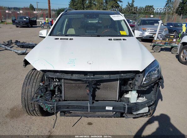 4JGDF6EE9JB156773 2018 MERCEDES-BENZ GLS 450 White Widok wnętrza z tyłu