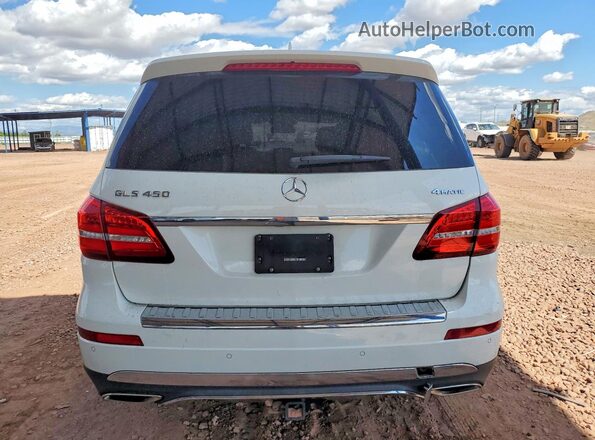 4JGDF6EE9KB216892 2019 MERCEDES-BENZ GLS Белый Вид сзади