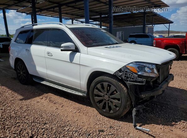 4JGDF6EE9KB216892 2019 MERCEDES-BENZ GLS Белый Передняя правая четверть