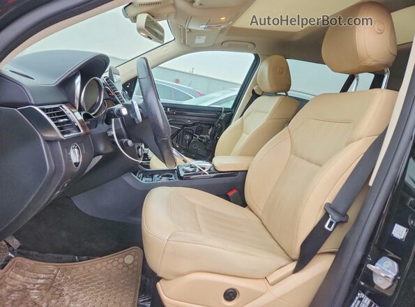 4JGDF6EE9KB226807 2019 MERCEDES-BENZ GLS Black Widok wnętrza z przodu