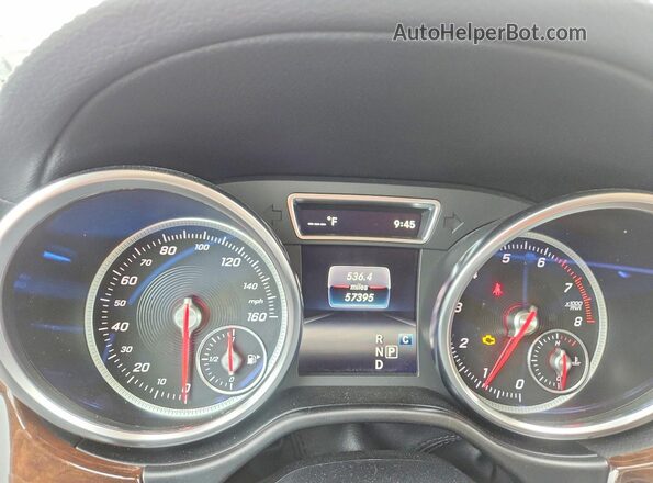 4JGDF6EE9KB226807 2019 MERCEDES-BENZ GLS Black Widok zestawu wskaźników