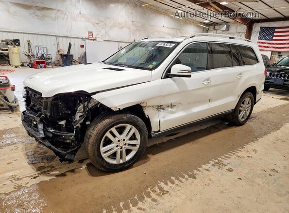 4JGDF6EEXGA628929 2016 MERCEDES-BENZ GL-CLASS Белый Передняя левая четверть