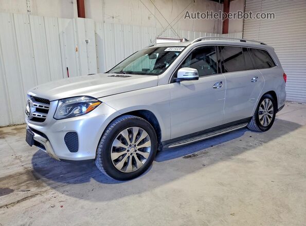 4JGDF6EEXHA900574 2017 MERCEDES-BENZ GLS Silver Передня ліва чверть