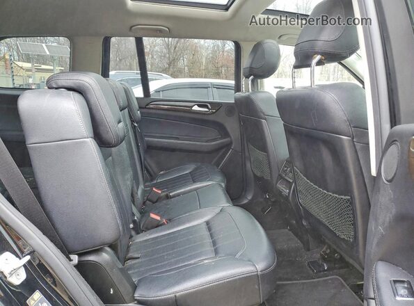 4JGDF6EEXJB040675 2018 MERCEDES-BENZ GLS Черный Вид задних сидений