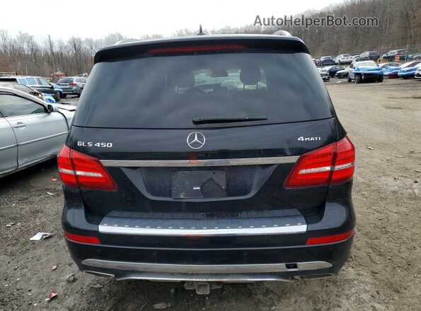 4JGDF6EEXJB040675 2018 MERCEDES-BENZ GLS Черный Вид сзади