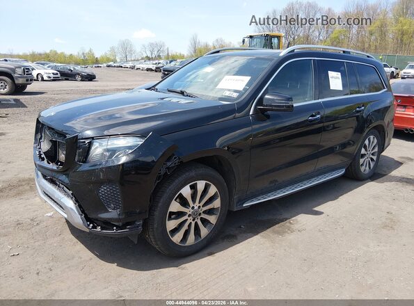 4JGDF6EEXKB221177 2019 MERCEDES-BENZ GLS 450 Black წინა მარცხენა ხედი სამი მეოთხედიდან