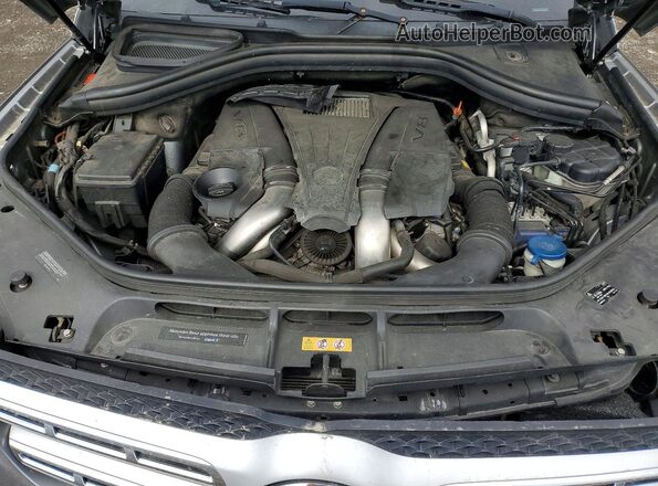 4JGDF7DE9HA770343 2017 MERCEDES-BENZ GLS Серый Вид подкапотного пространства