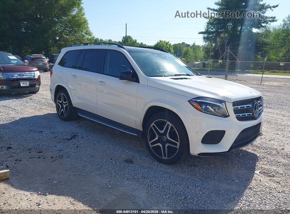 4JGDF7DEXJB106181 2018 MERCEDES-BENZ GLS 550 Белый Передняя правая четверть
