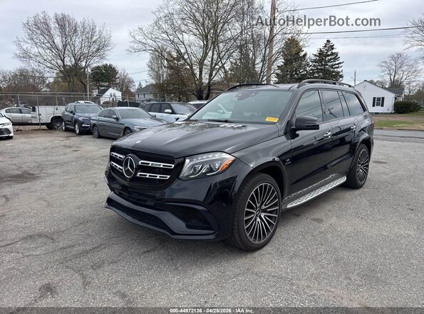 4JGDF7FE1HA888092 2017 MERCEDES-BENZ AMG GLS 63 Black წინა მარცხენა ხედი სამი მეოთხედიდან