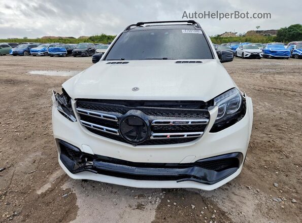 4JGDF7FE7JB007637 2018 MERCEDES-BENZ GLS White Դիմացի տեսք