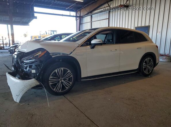 4JGDM2DB0RA033273 2024 MERCEDES-BENZ EQS White Առջևի ձախ երեք քառորդ տեսարան