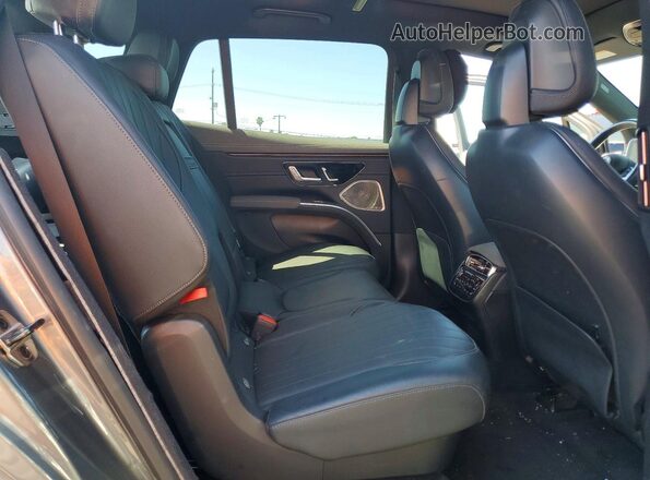 4JGDM2DB1PA029634 2023 MERCEDES-BENZ EQS Gray Rear interior view
