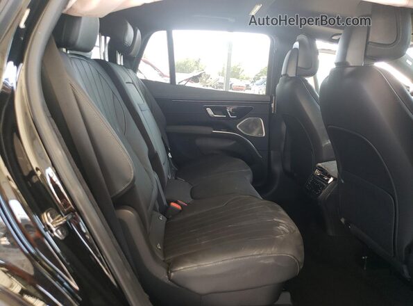 4JGDM2DB7PA027998 2023 MERCEDES-BENZ EQS Black Rear interior view