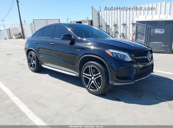 4JGED6EB2GA022072 2016 MERCEDES-BENZ GLE 450 AMG COUPE Black Delantero derecho