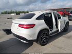 2019 Mercedes-benz Amg Gle 43 Coupe 4matic White vin: 4JGED6EB4KA135532