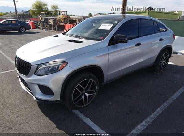 4JGED6EB6GA006831 2016 MERCEDES-BENZ GLE 450 AMG COUPE Серебряный Передняя левая четверть