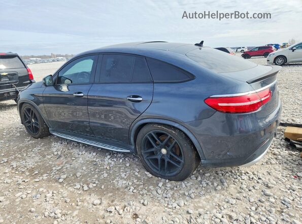 4JGED6EB7GA016834 2016 MERCEDES-BENZ GLE Серый Задняя левая четверть