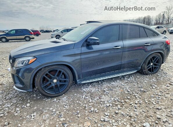 4JGED6EB7GA016834 2016 MERCEDES-BENZ GLE Серый Передняя левая четверть