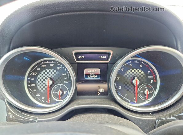 4JGED6EB7GA016834 2016 MERCEDES-BENZ GLE Серый Вид щитка приборов