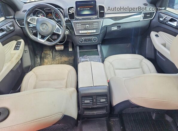 4JGED6EB7GA016834 2016 MERCEDES-BENZ GLE Серый Вид панели приборов